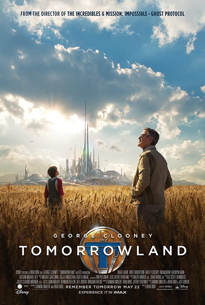 the poster for tomorrowland a world beyond