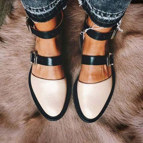 Buckle Flats, Work Heels, Block Sandals, 20 Off, Nude Sandals, Shoes Design, Buckled Flats, Leather Flat Shoes, Ladies Shoes