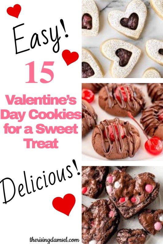 valentine's day cookies for a sweet treat that is delicious and easy to make