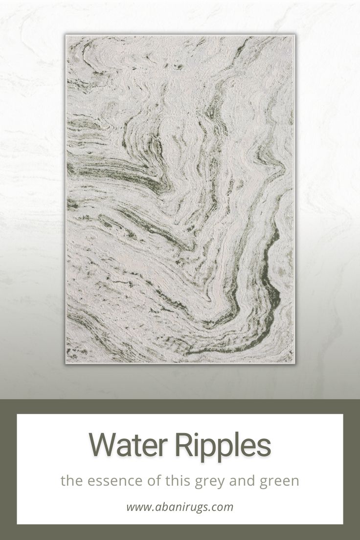 water ripples the essence of this grey and green marble pattern is featured in an ad