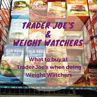 an advertisement for trader joe's and weight watchers