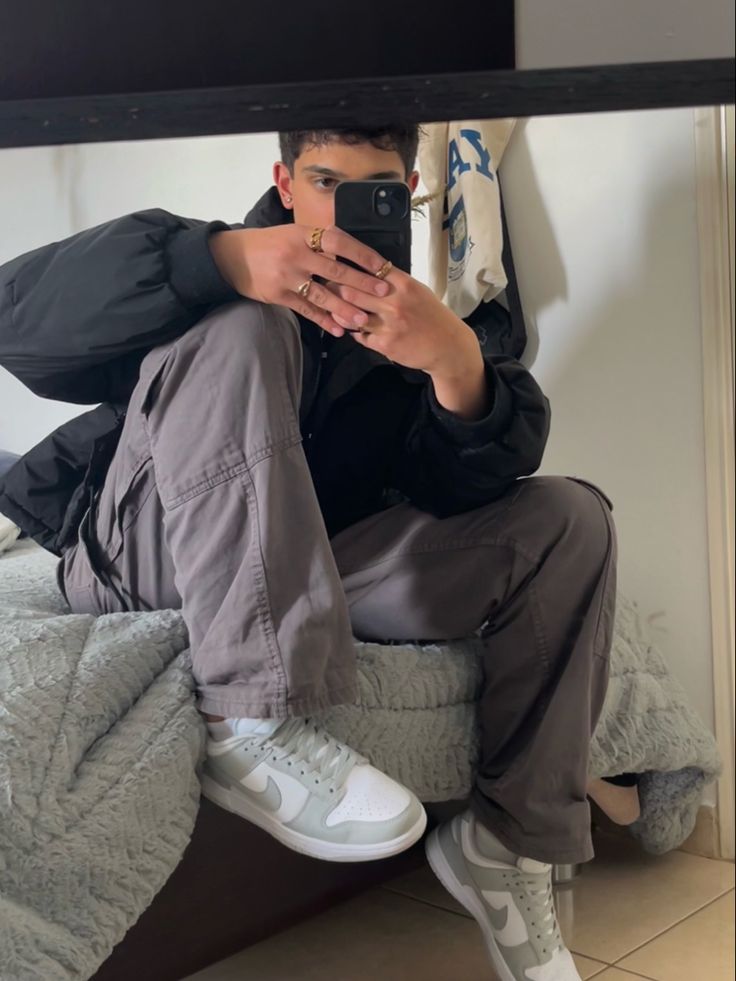 Nike Dunk Grey Outfit Men, Grey Nike Dunks Outfit Men, Dunks Grey Fog Outfit, Men Dunks Outfit, Nike Grey Dunks Outfit, Nike Dunk Outfits Men, Nike Dunk Low Grey Fog Outfit, Grey Dunks Outfit Men, Grey Dunk Outfit