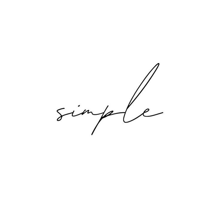 a black and white photo with the word simply written in cursive writing on it