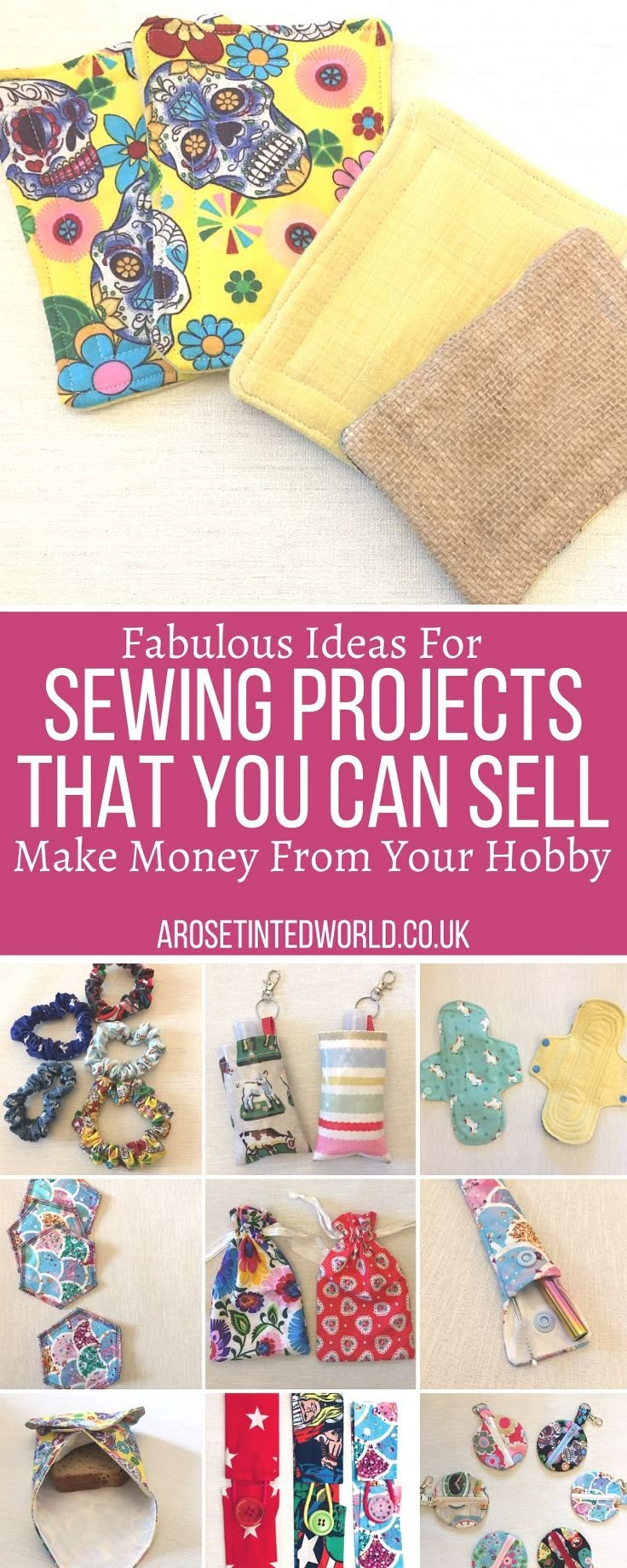 sewing projects that you can sell make money from your hobby