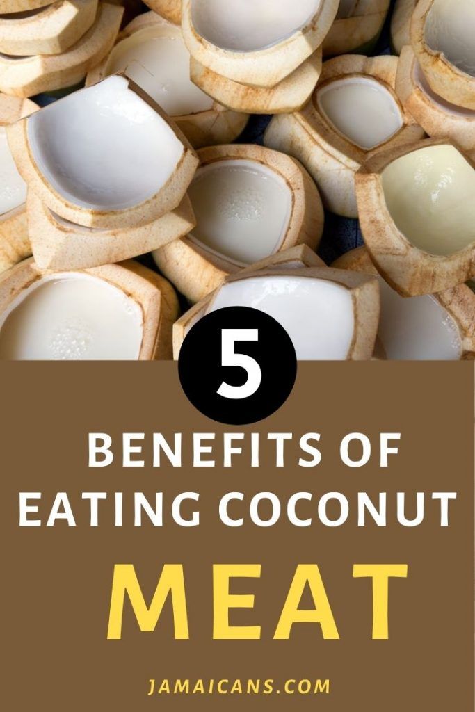 the top five benefits of eating coconut meat