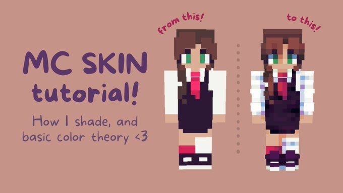 Minecraft Skins Tutorial, Minecraft Skin Tutorial, Minecraft Skin Png, Skin Tutorial, Hermitcraft Fanart, Minecraft Character, Minecraft Skins Aesthetic, Mc Skin, Skins Aesthetic