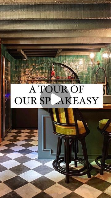 a tour of our speakeasy