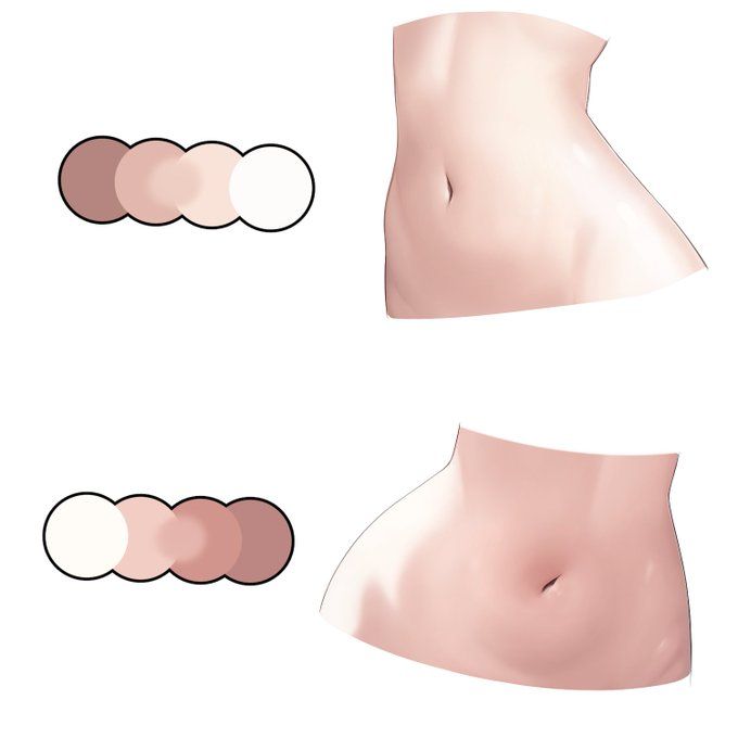 three different types of breast shapes and their corresponding parts are shown in this image,