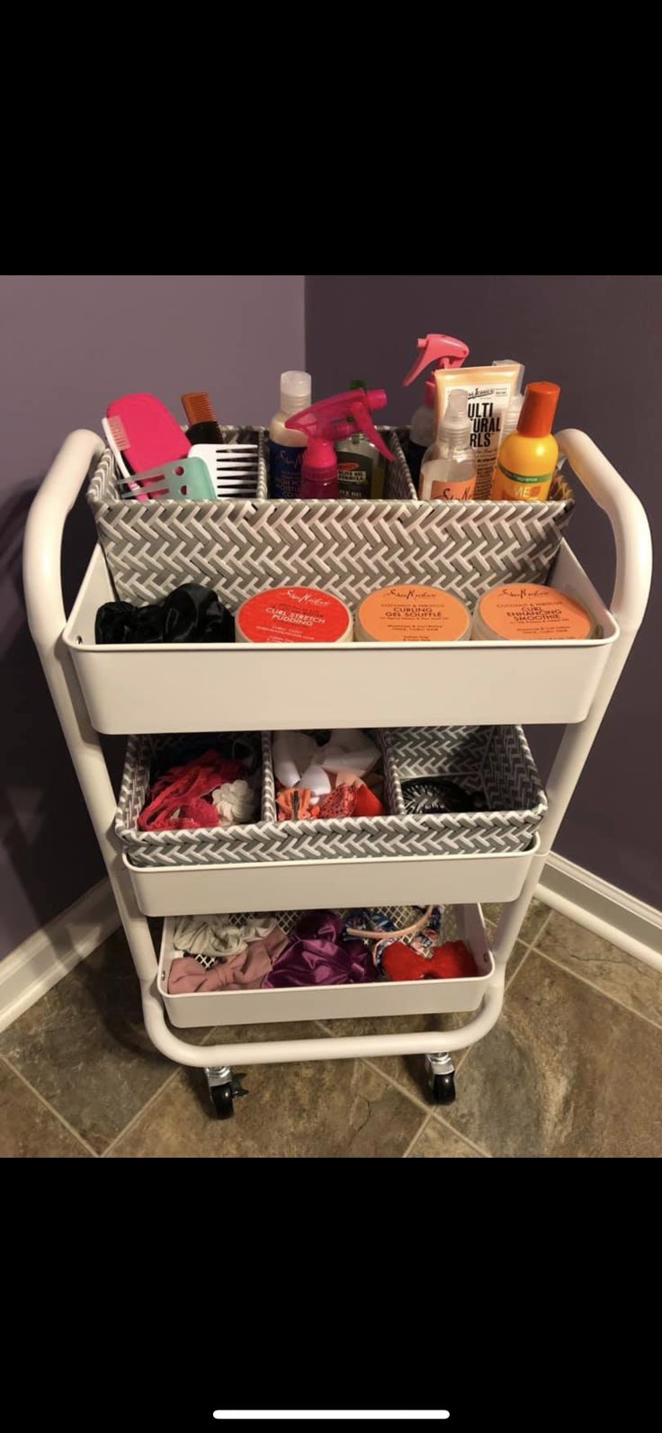 Hair Organization Storage, Hair Products Organization, Hair Organization, Black Hair Products, Products Organization, 4c Natural Hair Care, Hair Product Storage, Hair Product Organization, American Girl Doll Hairstyles