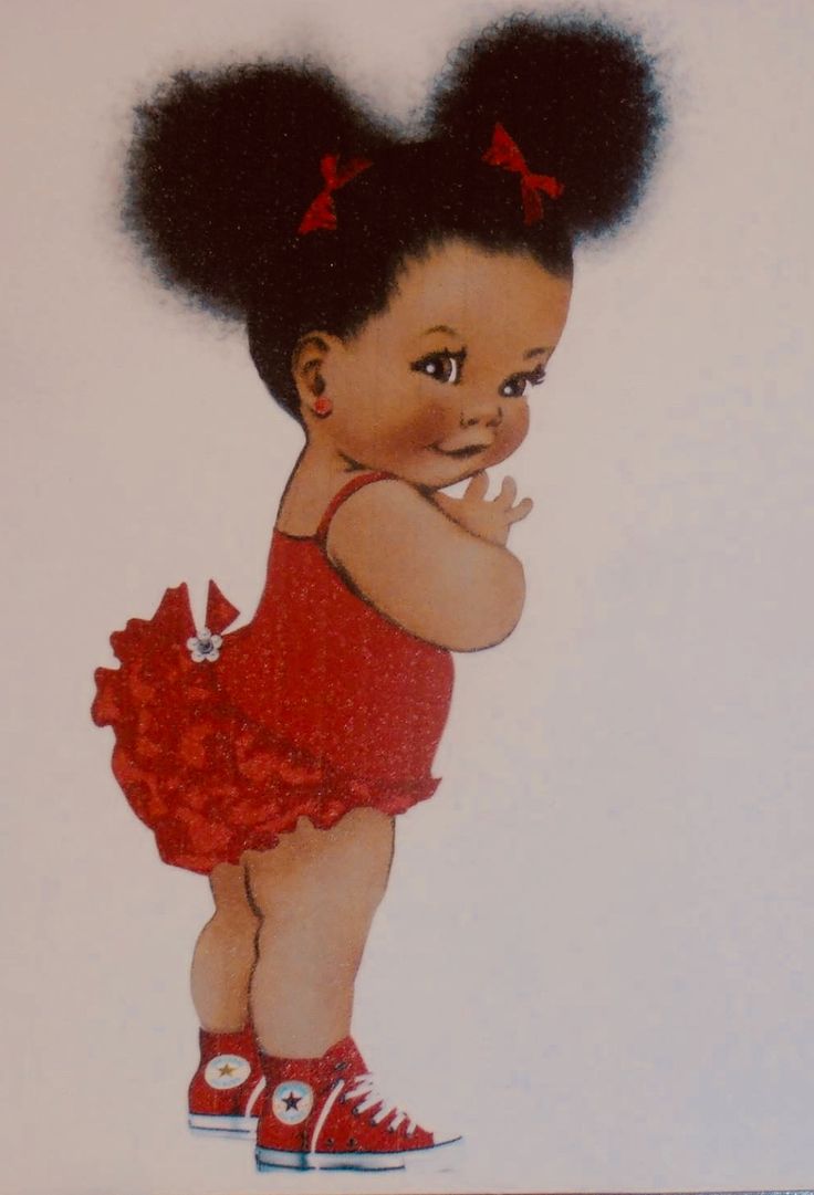 Baby Afro, Black Baby Art, Baby Clip Art, Unicorn Art, Baby Themes, Afro Girl, Black Art Pictures, Baby Princess