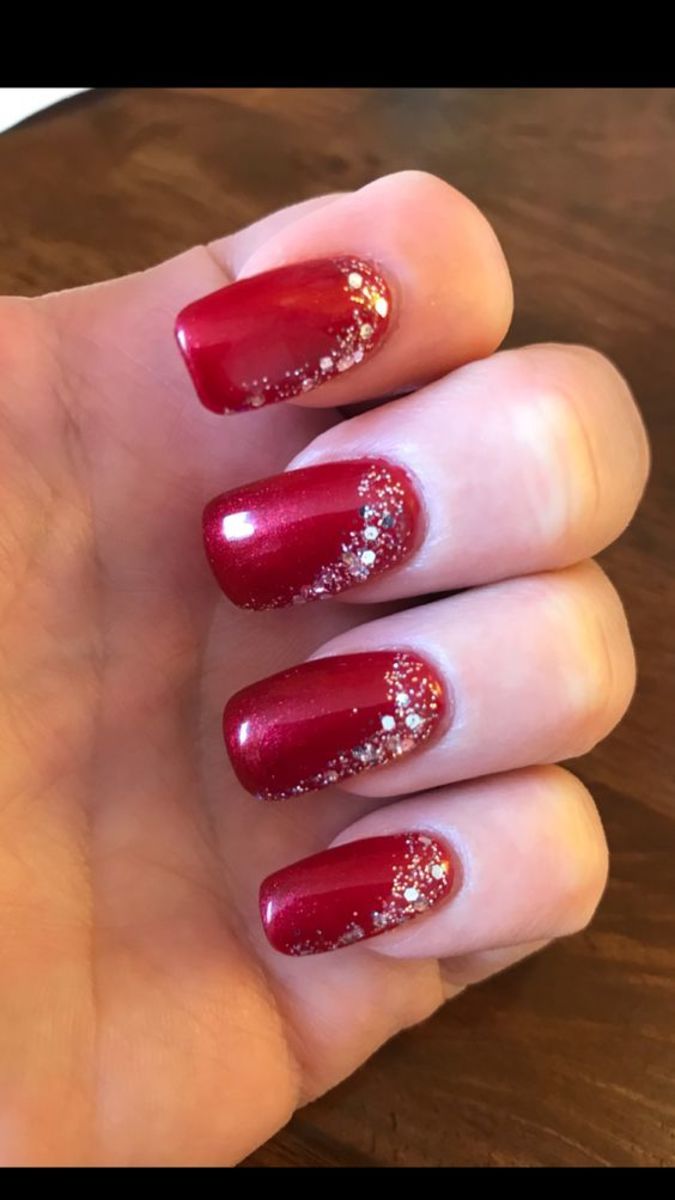 Holiday Nails Winter, Holiday Nails Christmas, Christmas Manicure, Holiday Nail Designs, Christmas Gel Nails, Her Nails, Christmas Nail Art Designs, Holiday Nail Art, Christmas Nails Acrylic