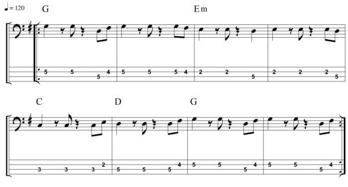 sheet music with notes and notations