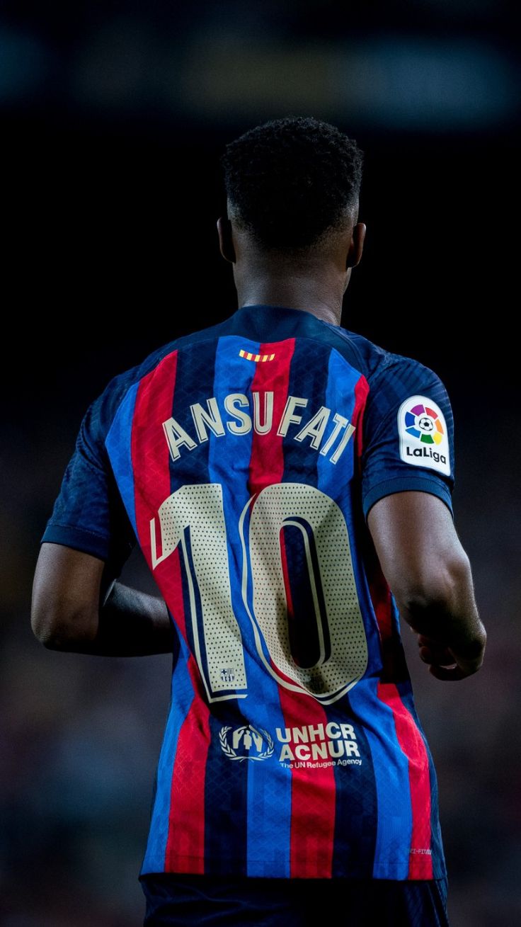 Ansu Fati ❤ Ansu Fati, Fc Barcelona, Barcelona, Converse, Sports Jersey, Football, 10 Things, Quick Saves, American Football