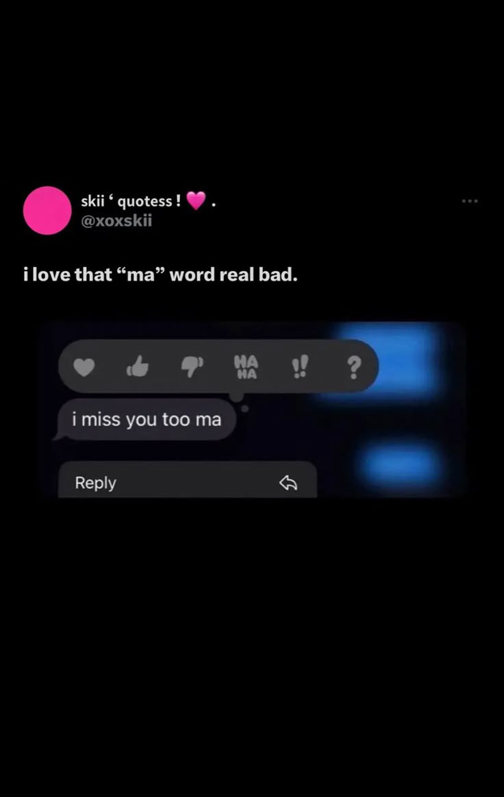 the text message is being displayed to someone on their cell phone, and it says i love that'm word real bad