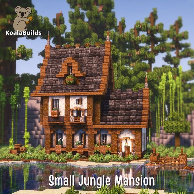 small jungle mansion by koalabulds