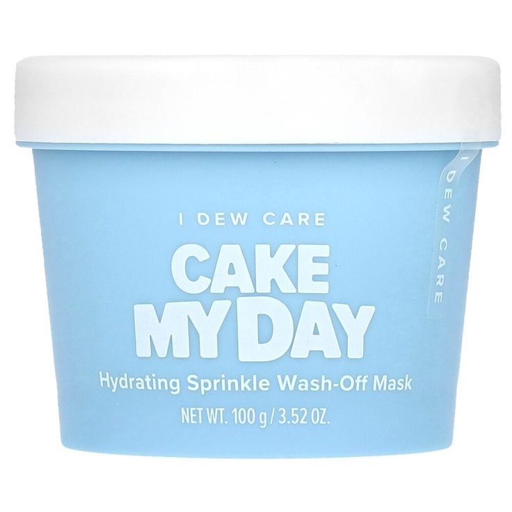 iHerb offers free shipping on orders over $25. Vegan Cruelty Free Cake My Day is a cooling, soft-creamy ice cream mask that is a sweet treat for the skin. Have sprinkles in the morning or at night using this formula infused with hyaluronic acid, squalane, and glacier water to deeply nourish the complexion with moisture. Tea Skincare, Cake My Day, I Dew Care, Korean Facial, Facial Masks, Sweet Treat, Face Care, My Day, Beauty Face