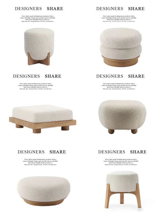 the different types of stools and footstools