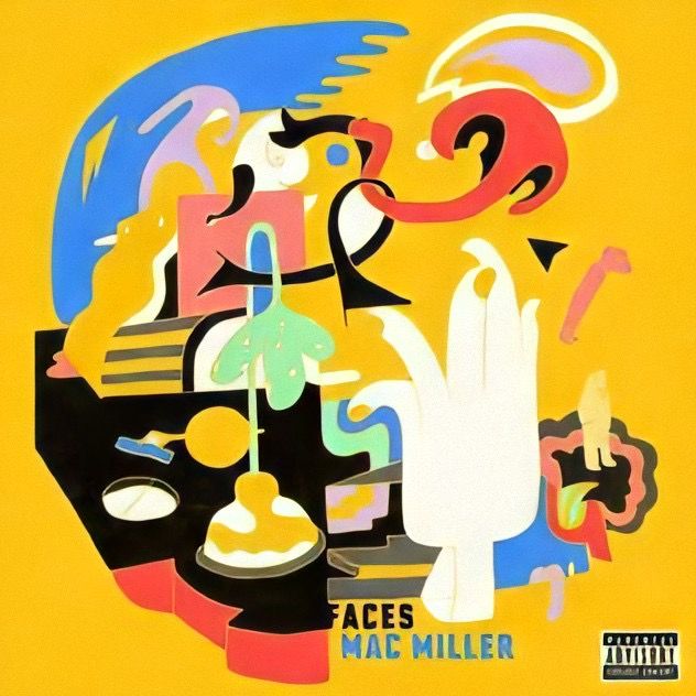 the cover art for mac miller's album faces