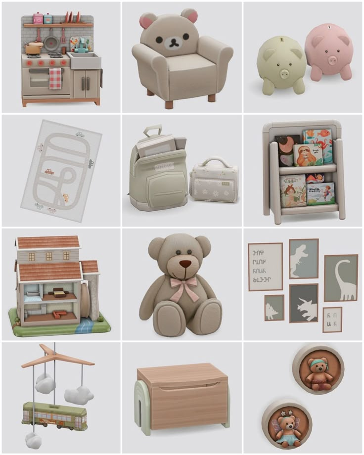 Sims 4 Aesthetic Kids Room CC Finds Aesthetic Kids Room, The Sims 4 Pack, Sims 4 Pack, Sims 4 Aesthetic, Aesthetic Kids, 4 Aesthetic, Sims Baby, Sims 4 Tsr, Sims Furniture