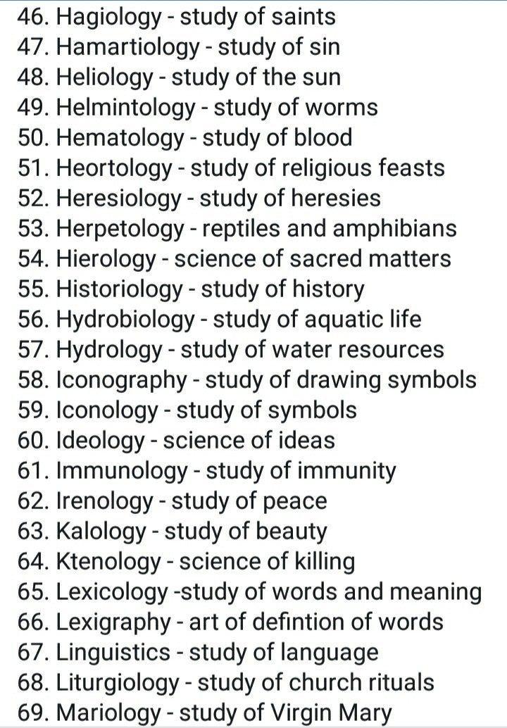 a table with the names and numbers of different subjects in each subject's text