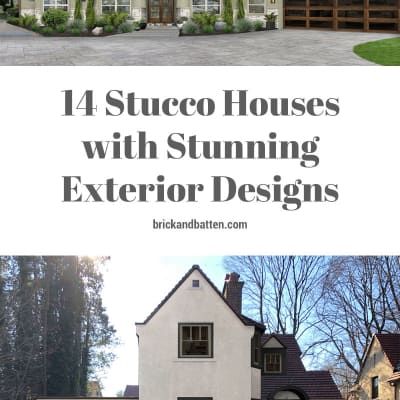 Best Stucco House Colors, Stucco Home Makeover, Homes With Stucco And Siding, Stucco Curb Appeal, Beautiful Stucco Homes Exterior, All Stucco Exterior, Stucco With Siding Exterior, Stucco Exterior Design Ideas, Stucco Houses Exterior Colors