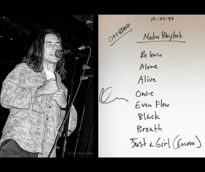 a man standing next to a white board with writing on it and another photo of him singing