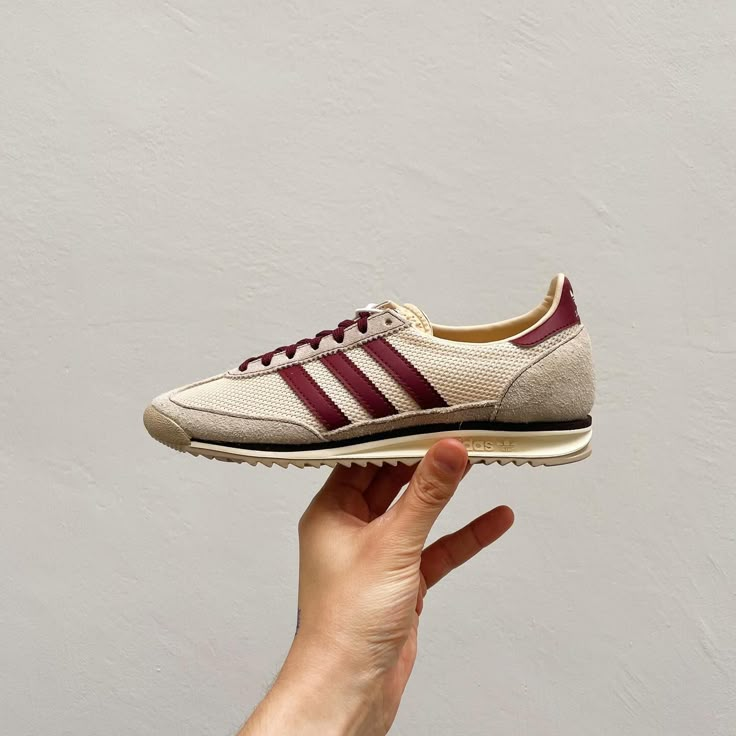 Crushing hard on the vintage vibes of these new Adidas SL 72 OG 👟❤️ Which is your favorite colorway? ⁠ | Available in store & online ⁠ #Sneakers #Adidas #AdidasSL72OG #AvailableAtMonar #Fashion #SS24 #MonarAntwerp #MonarAndClothes #BuyOnline Sl 72 Adidas, Adidas Sl72 Outfit Women, Adidas Sl 72 Woman Outfit, Outfits Europa, Adidas Sl 72, Sneakers Adidas, Shoes And Boots, Sneakers Boots, Vintage Vibes