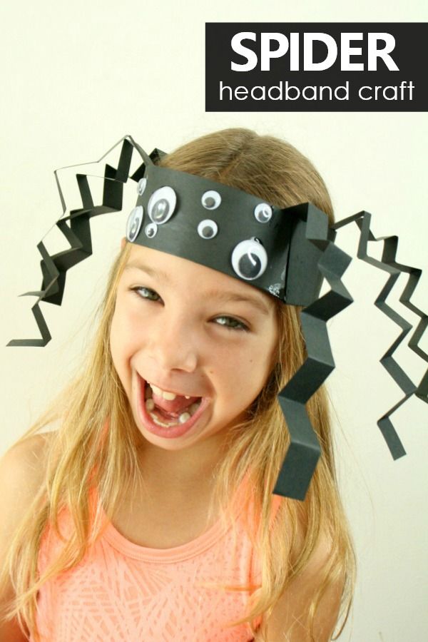 Halloween Craft For Preschool Party, Spider Hats For Kids, Vpk Halloween Crafts, Spider Hats Preschool, Spiderweb Preschool Crafts, Halloween Decorations Preschool Classroom, Insect Hats Preschool, Halloween In Preschool, Halloween Toddlers Craft