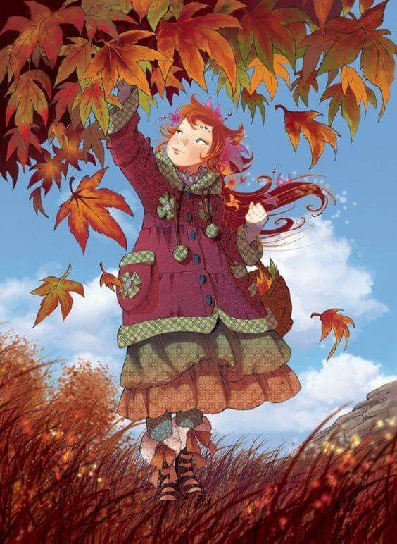 Fairy Oak, Autumn Illustration, Autumn Beauty, Fall Pictures, 영감을 주는 캐릭터, Autumn Art, Autumn Photography, Hello Autumn, Whimsical Art