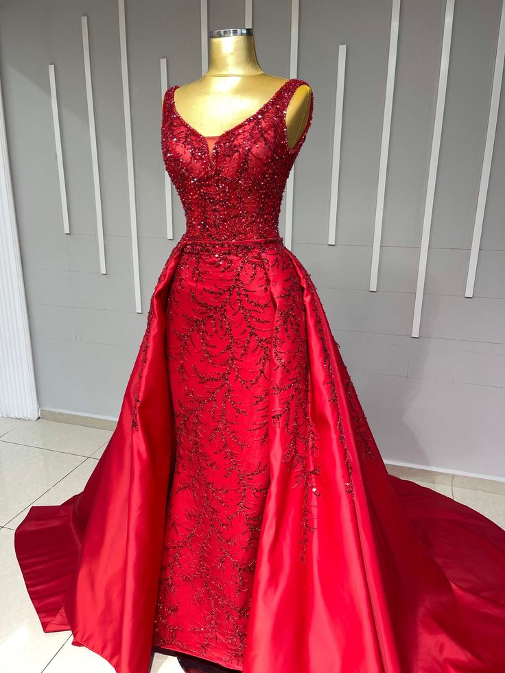 Our breathtaking red wedding dress is a masterpiece of love, passion, and exquisite craftsmanship. We proudly present this meticulously designed gown to ensure your special day is nothing short of extraordinary. Here are the exceptional features of this enchanting wedding dress: 🌟 Handcrafted Perfection and Custom Tailoring 🌟 Each gown is lovingly crafted by skilled artisans, with every stitch reflecting elegance and precision. This dress is tailored exclusively for you, customized to your precise measurements. In the photos section, you'll find a measurement diagram that provides step-by-step instructions on how to measure your body. By following this diagram, our expert tailors can create a dress that fits you like a dream. 🎨 Radiant Sequin Tulle and Intricate Beaded Lace 🎨 Red sequi Henna Night Dress, Red Engagement Dress, Wedding Red Dress, Turkish Dresses, Red Wedding Dress, Henna Night, Wedding Red, Engagement Dress, Red Wedding Dresses