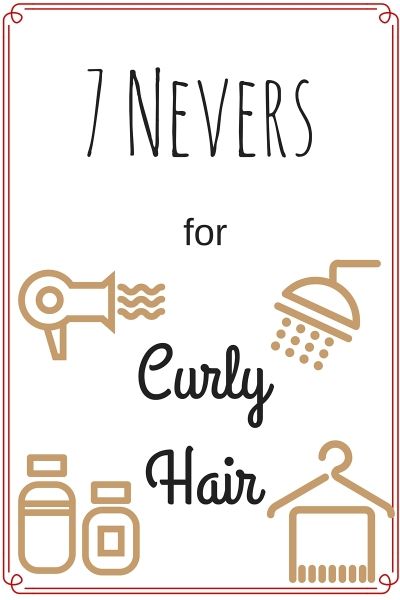 7 Nevers for Curly Hair 3b Curly Hair, Make Up Diy, Curly Hair Care Routine, Fine Curly Hair, Thick Curly Hair, Haircuts For Curly Hair, Natural Curls Hairstyles, Curly Girl Method, Curly Hair Women