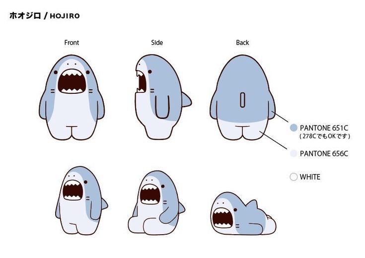 an image of cartoon characters with their mouths open and mouth wide, showing the various stages of