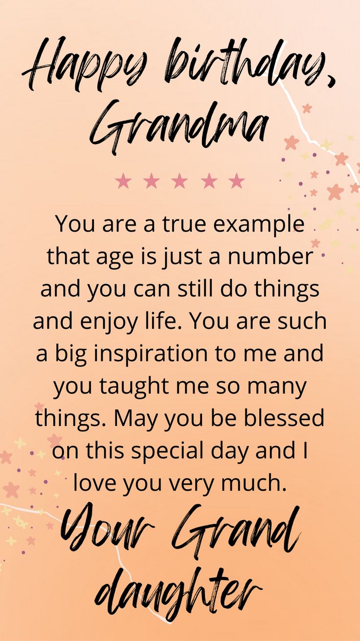 a birthday card with the words, you are a true example that age is just a number and you can still do things