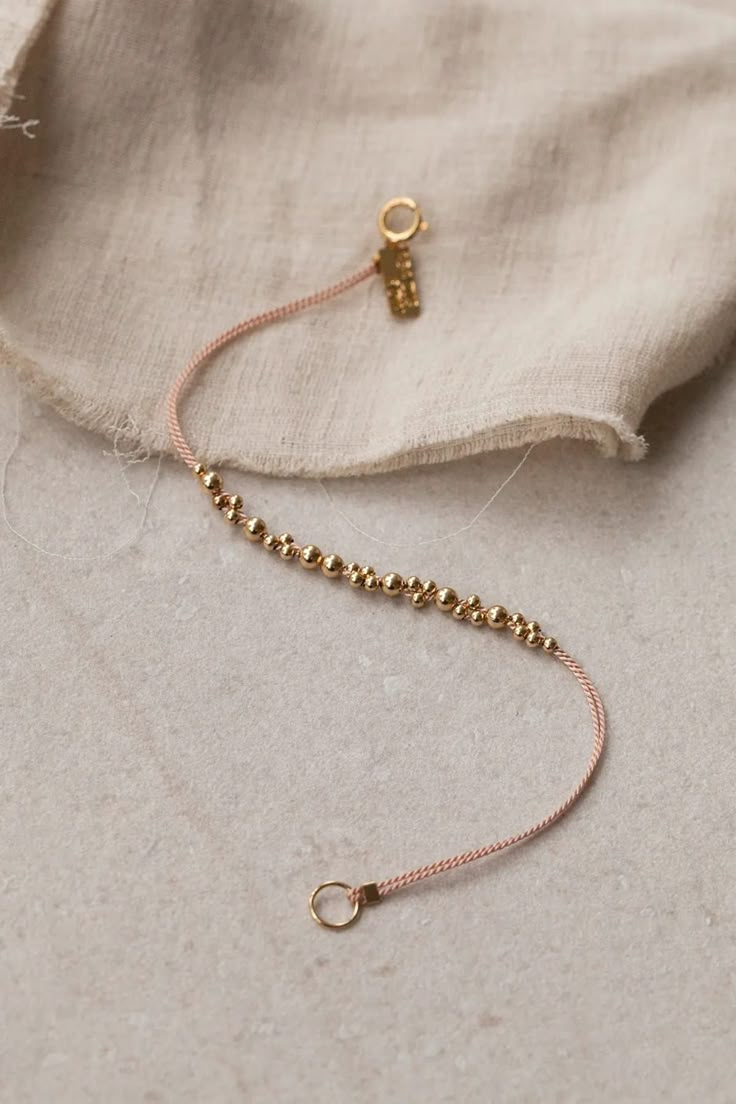 Leo Major Bracelet, blush styled - Abacus Row Handmade Jewelry | Handmade Bracelets Embroidery Bracelets, Beads Bracelet Design, Silk Cord, Beaded Bracelets Diy, Cord Bracelets, Bead Jewellery, Precious Jewelry, Beaded Jewelry Diy, The Gold