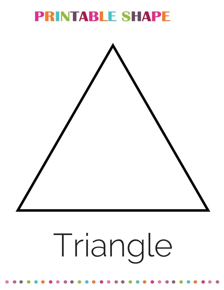 a triangle with the word triangle on it and an image of a triangle that says triangle