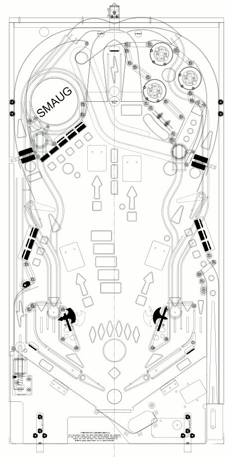 a drawing of a train track with the names and numbers in black on yellow background