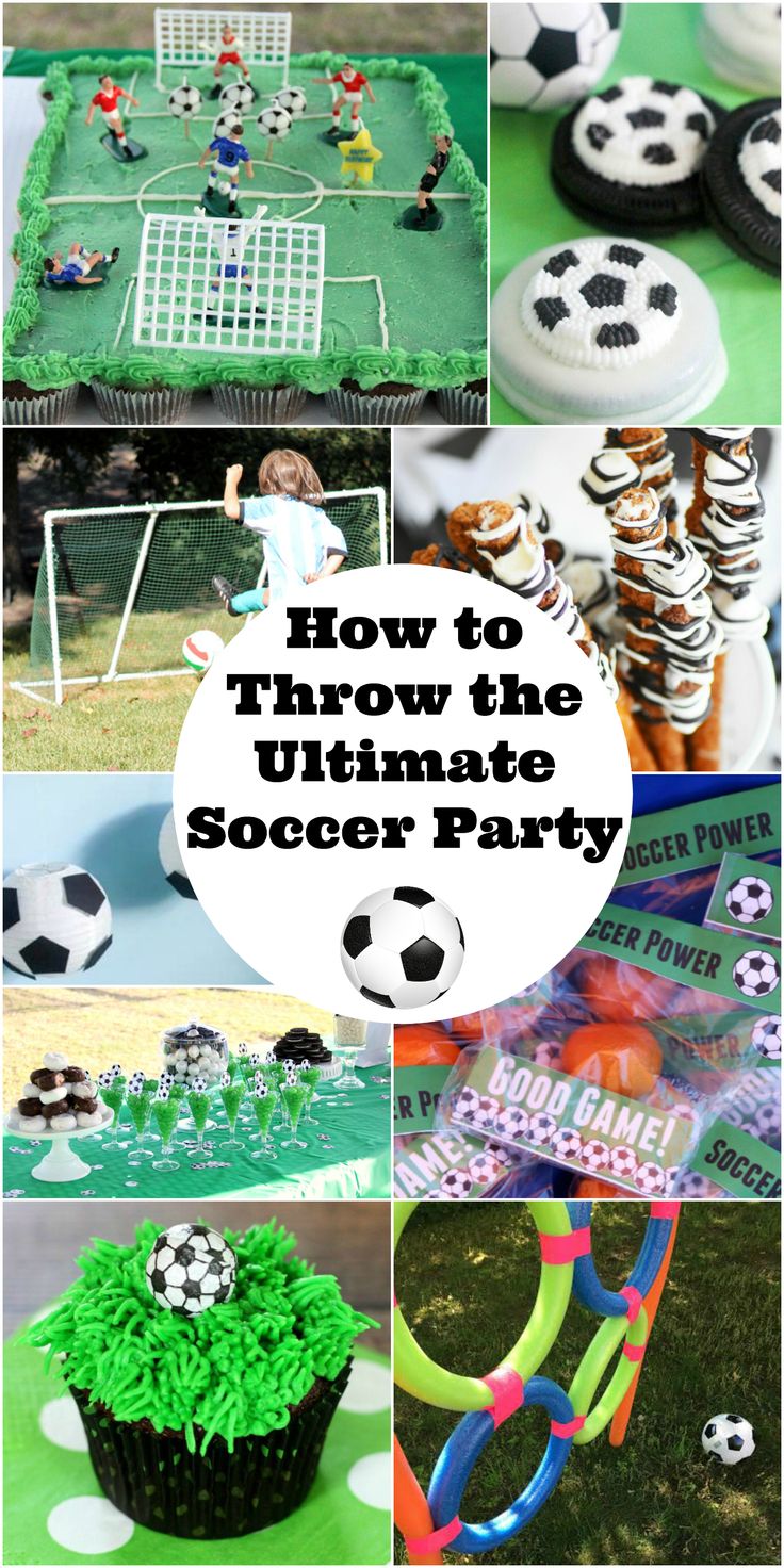 how to throw the ultimate soccer party