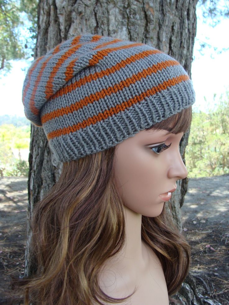 PATTERN ONLY ✿ NOTE: There is no shipping charge for this item as it is a PDF Digital File/Pattern. You'll be able to download the PDF Digital File/Pattern as soon as your payment has been confirmed by Etsy. All patterns are written in standard US terms! -------------------------------------------------------- ✿ This hat best fits an average Teen/Adult head 21 - 23 inches in circumference, this pattern is great for men or women.  ✿ Pattern calls for worsted weight medium 4 ply yarn. ✿ Price is for the PATTERN only, not the finished product ✿ Click on the link to see shop section: (Hat Patterns) https://www.etsy.com/shop/IKnit4aCure?section_id=16429931 ✿ Click on the link to see already made and (Ready To Ship) items https://www.etsy.com/shop/IKnit4aCure?section_id=19665696 Click here to en Knit Hat Pattern Easy, Slouchy Beanie Pattern, Knit Hat Pattern, Knit Slouchy Hats, Knit Beanie Pattern, Knit Hat For Men, Mens Hat, Ski Hat, Womens Hat