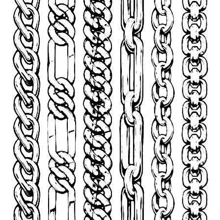 a bunch of chains that are drawn in black and white