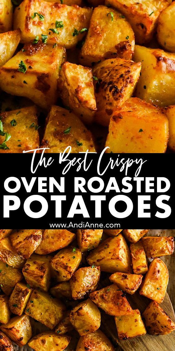 the best crispy oven roasted potatoes