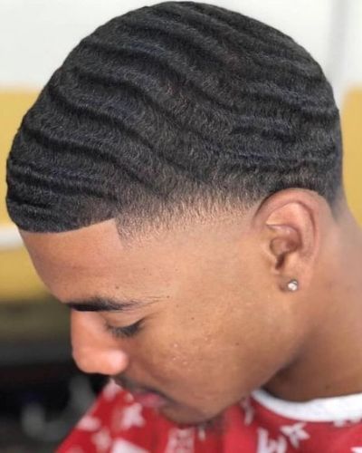 30 Waves Haircut Ideas for Black Men for Impeccable Style | MenHairstylist.com 360 Waves Hair, Waves Hairstyle Men, Waves Hairstyle, Waves Haircut, Black Hair Cuts, Fresh Cuts, Men Cave, Hair Unit, Pompadour Hairstyle