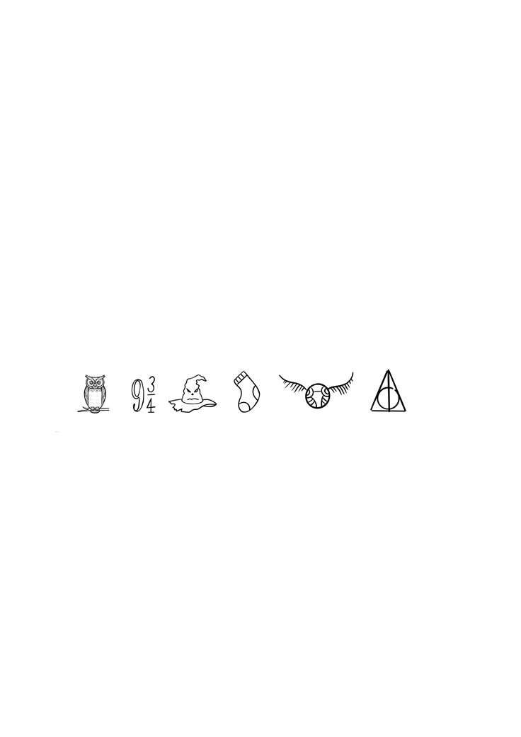 a line drawing of various objects on a white background, including an owl and other things