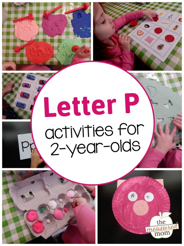 Alphabet Activities for 2-year-olds - The Measured Mom P Activities, Activities For 2 Year, Letter P Crafts, The Measured Mom, Measured Mom, Learning Alphabet, Toddler Education, Teaching Toddlers, Alphabet Crafts