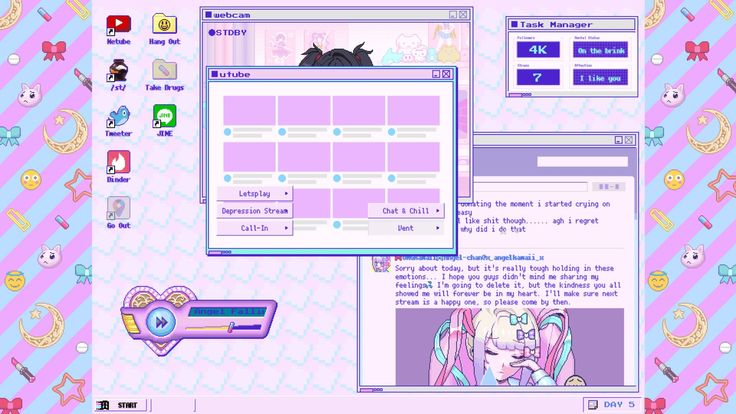 an image of a computer screen with many different things in the screenshote area