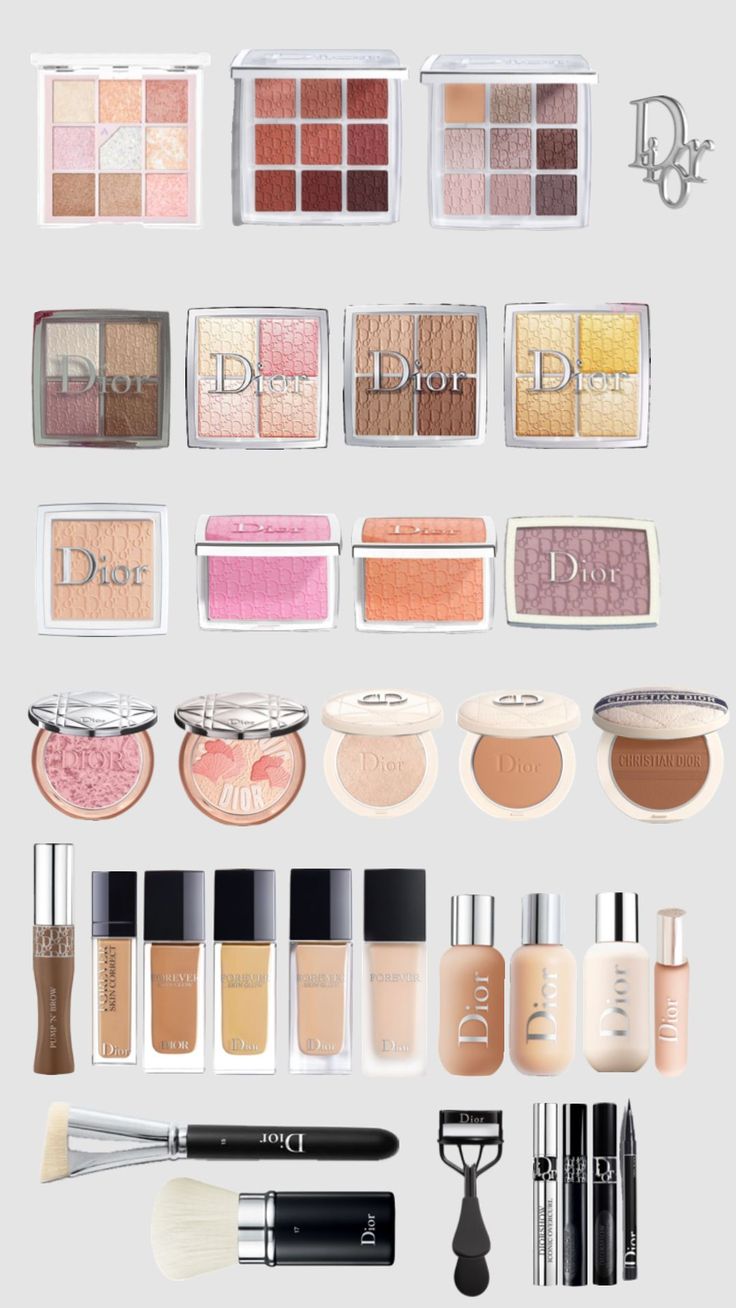 Dior Dior Products, Dior Skincare, Makeup Collection Goals, Dior Cosmetics, Makeup Secret, Skin Care Toner Products, Makeup Accesories, Perfume Body Spray, Glamorous Makeup