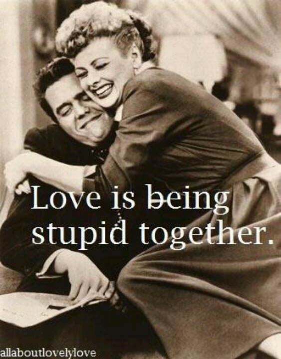 Love is being stupid together. Edward and I get told we act like Newlyweds still and that we look like we are deeply in love. I Only See You, Ge Aldrig Upp, Cute Couple Quotes, Love Lucy, The Perfect Guy, I Love Lucy, Love Is, Romantic Movies, E Card