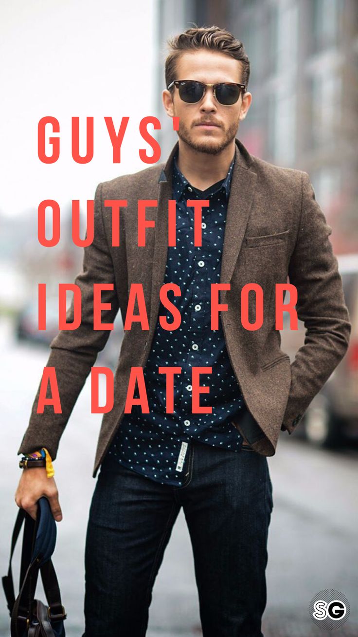 We've got dressy and casual outfit ideas for guys for all your date nights (and day dates!) this fall and winter, only on Style Girlfriend | date night outfit, date outfits for guys, mens outfit ideas for date, date outfit winter, date outfit casual, date outfit casual winter, outfit ideas for men #fallstyle #mensstyle #datestyle Mens Dinner Outfit, Night Out Outfit Men, Mens Date Night Outfit, Diner Outfits, Men Date Night Outfit, Dinner Outfit Men, Date Night Outfit Men, Night Outfits Winter, Winter Date Outfits