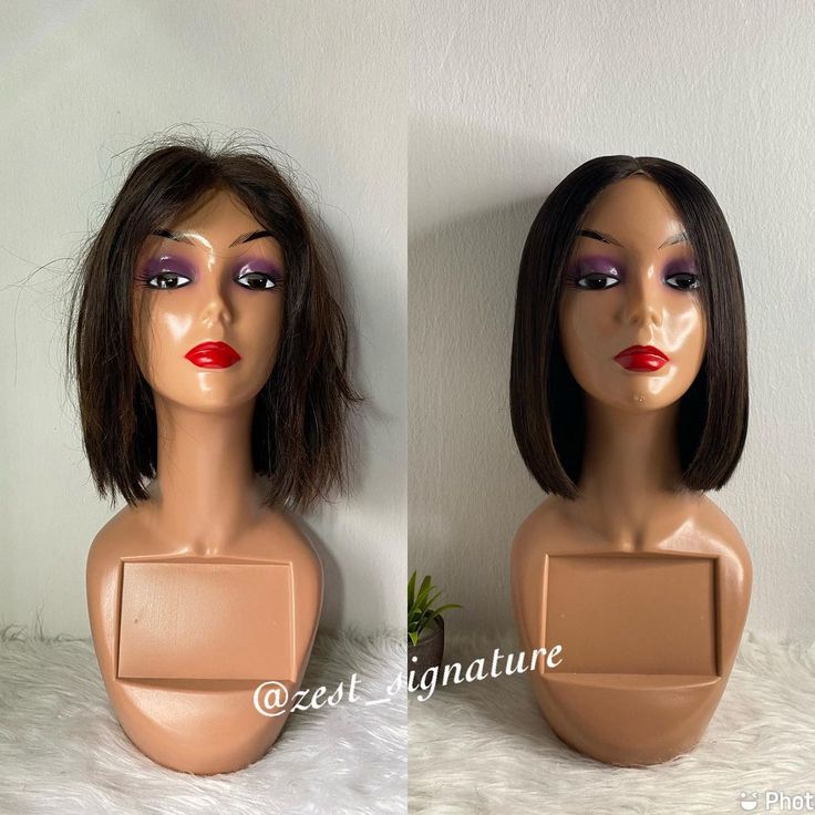 HAIR & BEAUTY BRAND🇳🇬 (@zest_signature) posted on Instagram: “Before meets After🔥 ● I mean, Why throw that wig away when you can revive it by sending a DM😉 ● #wigrevamp #revampinlagos #hairstyling…” • Mar 11, 2022 at 10:21am UTC Hair Revamping, Hair Product Storage, Short Spiked Hair, Product Storage, Spiked Hair, Hair Twist, Twist Styles, Hair Twist Styles, Hair Product