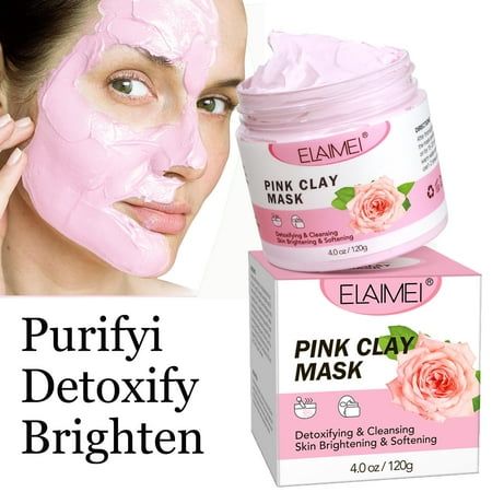 The Rose Clay Mask is a powerful facial mask that combines natural ingredients such as rose extract, pink clay, and aloe Vera to improve the appearance of dark spots, acne, and blackheads. These ingredients work together to brighten the skin and improve overall skin texture, leaving you with a smoother, clearer, and more youthful-looking complexion. Feature: Improve The Look of Acne & Dark Spots Deep Cleaning Pores and Impurities Reveal Radiant and Smooth Skin Battle Oily Skin Breakouts HOW TO U Rose Clay Face Mask Recipe, Cleaning Pores, Rose Clay Face Mask, Skin Breakouts, Rose Clay Mask, Blackhead Mask, Reduce Acne, Acne Dark Spots, Rose Extract