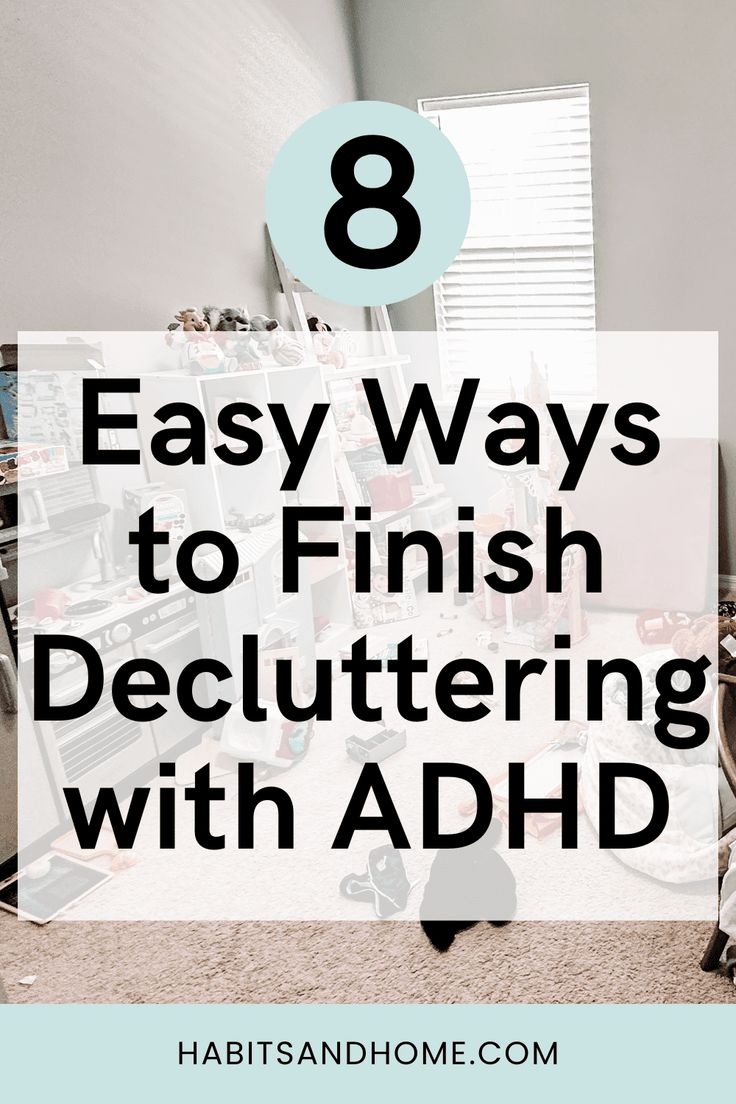 8 Easy Tips to Finish Decluttering with ADHD Declutter Closet, Maladaptive Daydreaming, Declutter Home, Music Motivation, Sensory Issues, Declutter Your Home, Cleaning Organizing, How To Better Yourself, Declutter